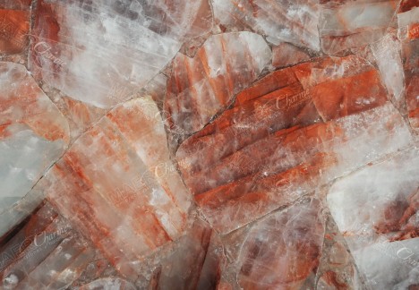 Quartz Hematoid - Detail