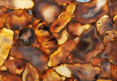 Agate RX With Gold - Detail Backlit