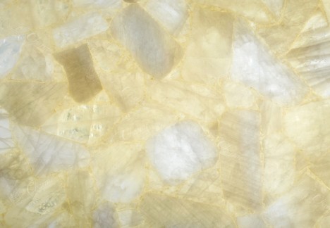 Quartz Lemon Dark - Backlit Detail