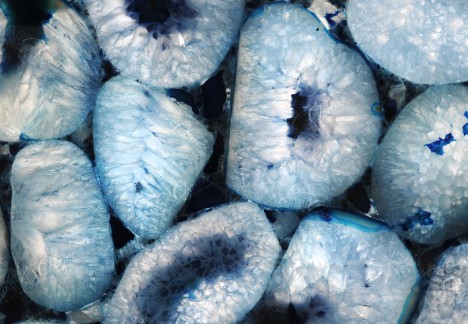 Agate Blue - Detail Backlit