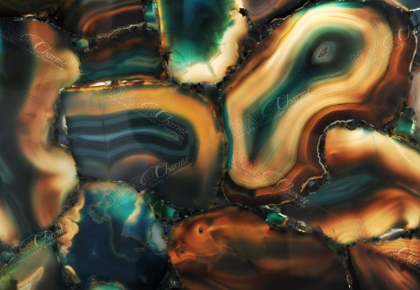 Agate Delta Giant - Detail Backlit