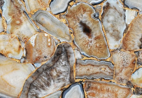 Agate Atena Light With Gold - Detail