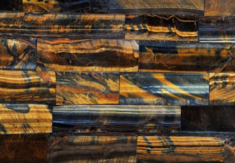 Tiger Eye Gold Blue - Detail