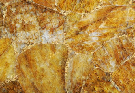 Quartz Chocolate With Gold - Detail